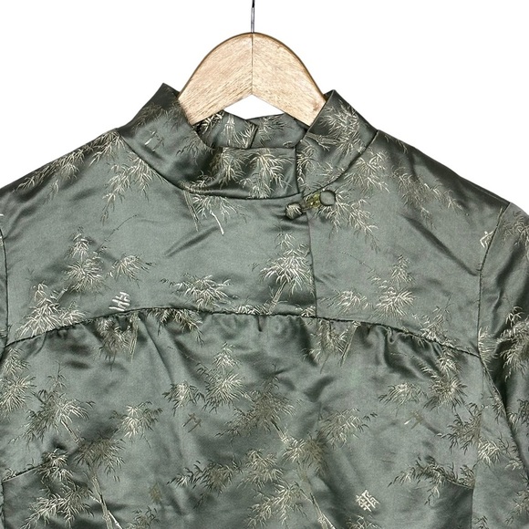 Vintage Late 70’s Tailor Made Quilted Silk Kimono Dress. app m - Picture 5 of 12